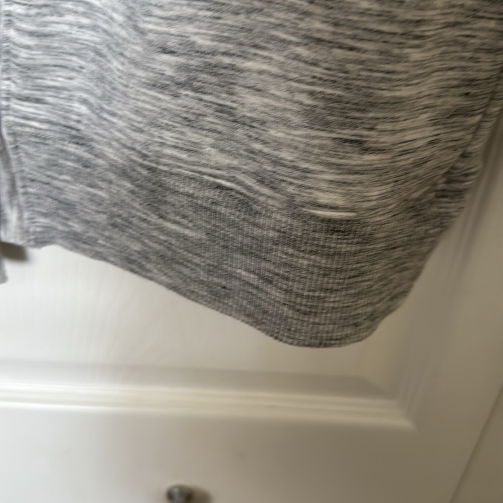 Zella Gray Cardigan Sweater Open Front - Picture 5 of 12